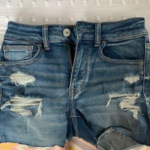 American eagle high rise shortie next level